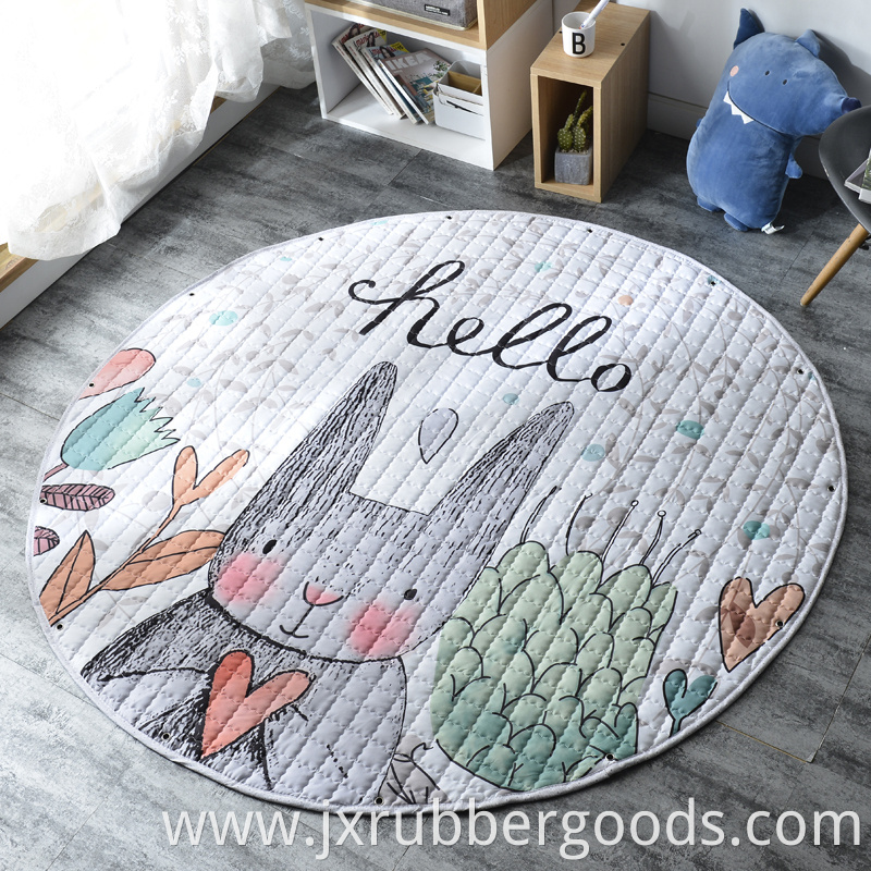 Cotton floor mat